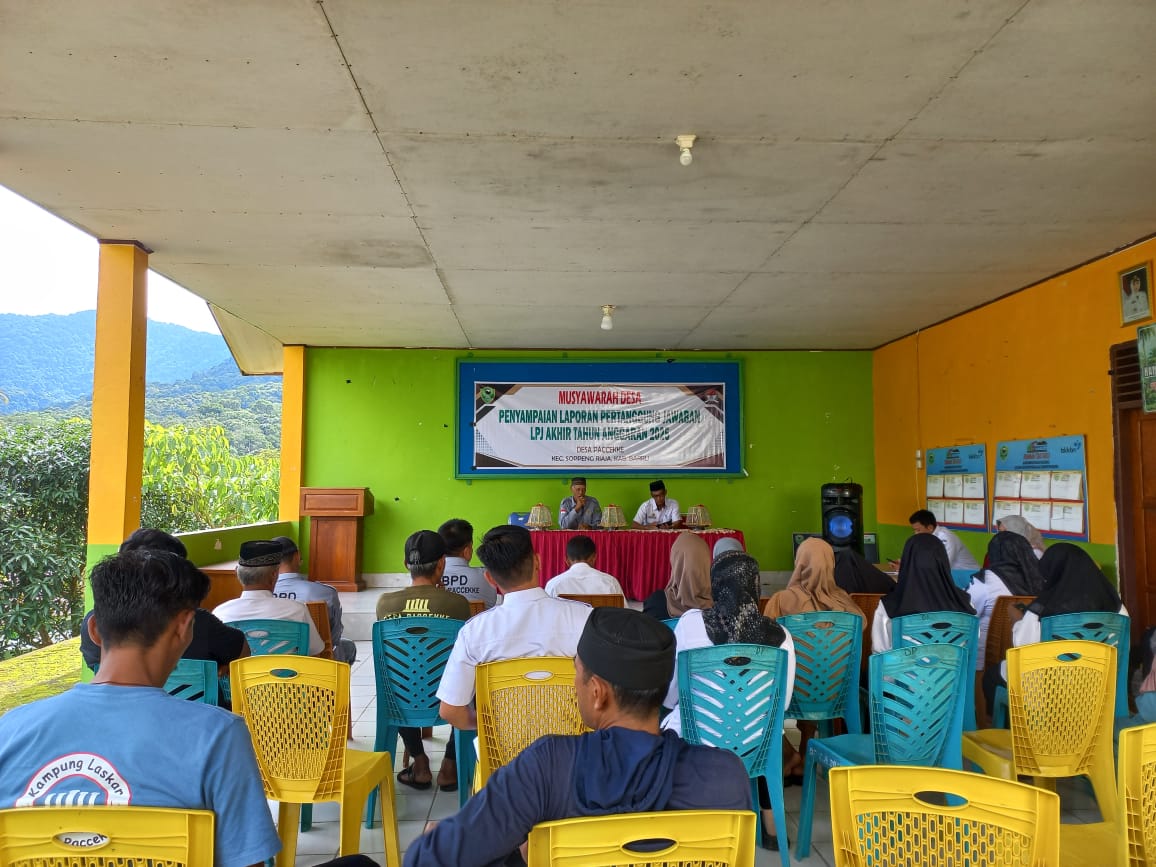 MUSDES PENYAMPAIAN LAPORAN PERTANGGUNG JAWABAN LPJ AKHIR TAHUN ANGGARAN 2025